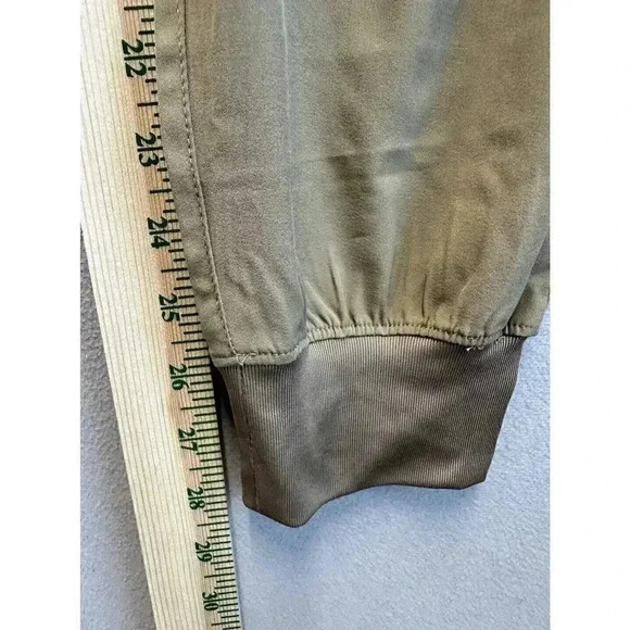 Pudolla Jogger Pants Men Size Medium Tan Pockets Outdoor Active Performance Wear - Picture 5 of 8